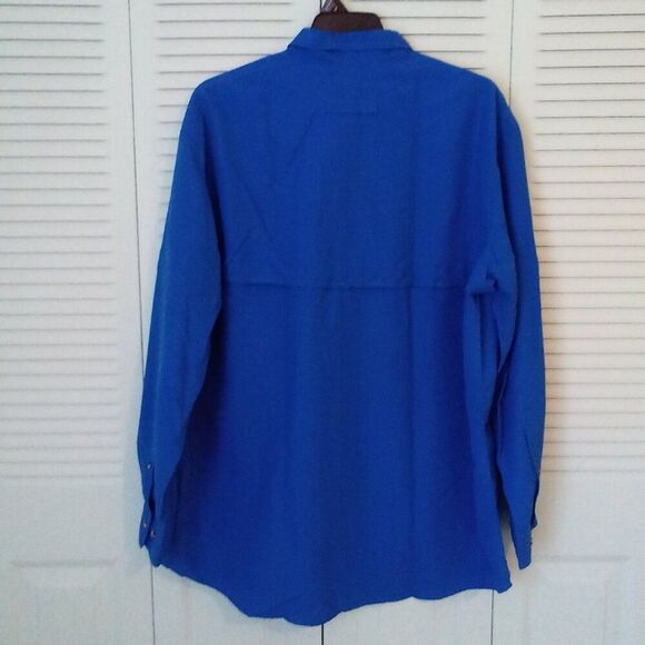 NWOT L.L.BEAN MEN'S XL TALL VENTED MESH BUTTON SHIRT Outdoor Camping Fishing - Picture 3 of 11